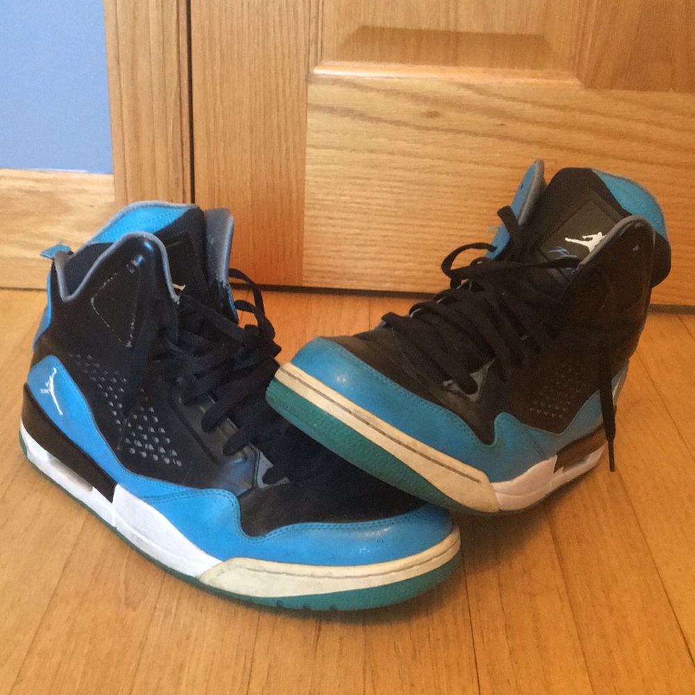 Blue Flight Jordan’s